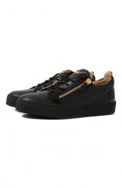 Кожаные кеды GIUSEPPE ZANOTTI   DESIGN
