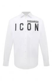 Хлопковая рубашка Icon DSquared2