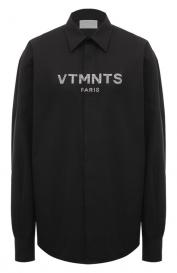 Хлопковая рубашка VTMNTS