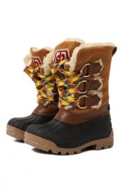 Кожаные сапоги DSquared2