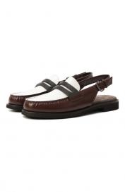 Кожаные пенни-лоферы Brunello Cucinelli