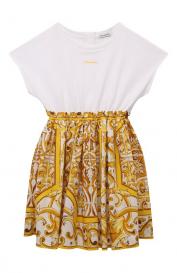 Хлопковое платье Dolce&Gabbana