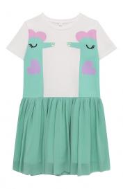 Хлопковое платье Stella McCartney