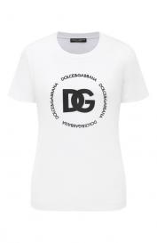 Хлопковая футболка Dolce&Gabbana