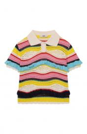 Хлопковое поло MSGM Kids