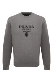 Хлопковый свитшот Prada