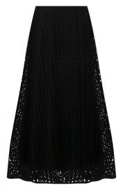 Юбка из хлопка и вискозы Valentino