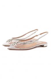 Балетки Seduction Crystal Aquazzura