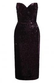 Платье с отделкой пайетками Speranza Couture
