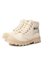 Текстильные ботинки MSGM Kids