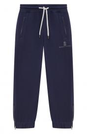 Хлопковые джоггеры Brunello Cucinelli