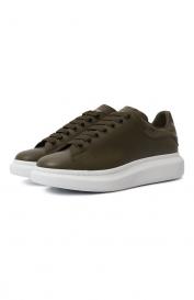 Кожаные кеды Oversized Alexander McQueen