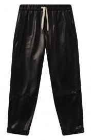 Кожаные брюки Brunello Cucinelli