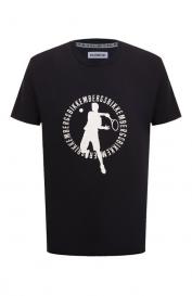 Хлопковая футболка Dirk Bikkembergs