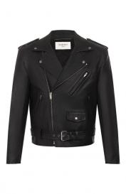 Кожаная куртка Saint Laurent
