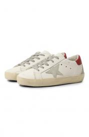 Кожаные кеды Super-Star GOLDEN GOOSE DELUXE BRAND