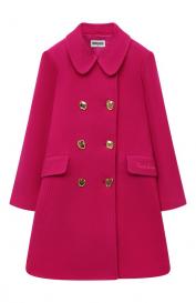 Шерстяное пальто Moschino