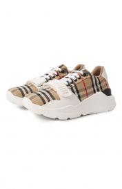 Текстильные кроссовки New Regis Burberry