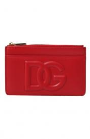 Кожаный футляр для кредитных карт Dolce&Gabbana