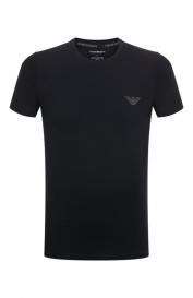 Хлопковая футболка Emporio Armani