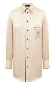 Атласная блузка KITON