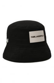 Хлопковая панама KARL LAGERFELD KIDS
