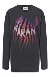 Хлопковый лонгслив ISABEL MARANT ETOILE
