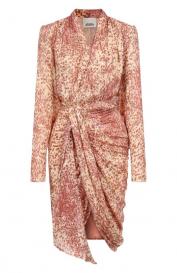 Платье из вискозы и шелка ISABEL MARANT