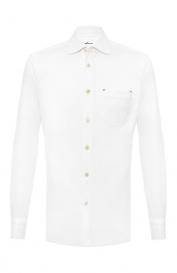Хлопковая рубашка KITON