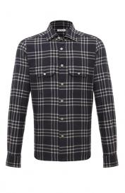 Хлопковая рубашка KITON