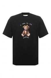 Хлопковая футболка DOMREBEL