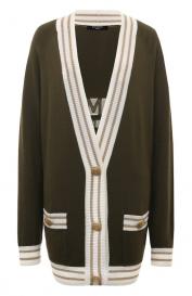 Кардиган из шерсти и кашемира Balmain