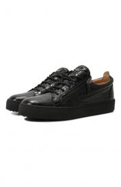 Кожаные кеды GIUSEPPE ZANOTTI   DESIGN