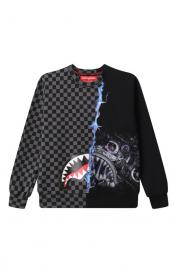 Хлопковый свитшот Sprayground