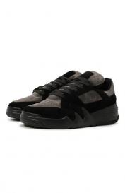 Замшевые кеды GIUSEPPE ZANOTTI   DESIGN