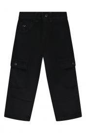 Хлопковые брюки Emporio Armani