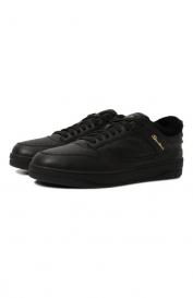 Кожаные кеды Sneak Air Santoni