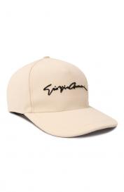 Хлопковая бейсболка Giorgio Armani