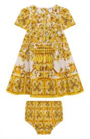 Комплект из платья и шорт Dolce&Gabbana
