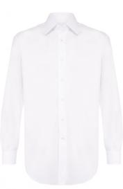 хлопковая сорочка с воротником кент Brioni