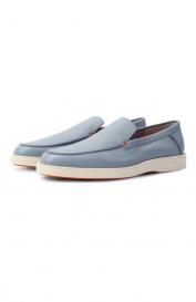 Кожаные лоферы Detroit Santoni