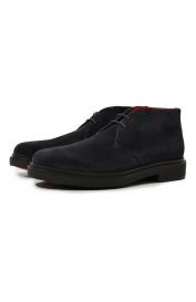 Замшевые ботинки Wembley Santoni