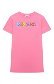 Хлопковое платье Moschino