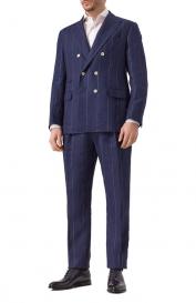 Льняной костюм Brunello Cucinelli