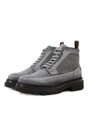 Комбинированные ботинки Milano Santoni