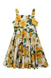 Хлопковый сарафан Dolce&Gabbana