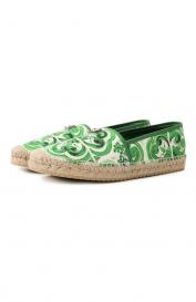 Текстильные эспадрильи Boccaccio Dolce&Gabbana