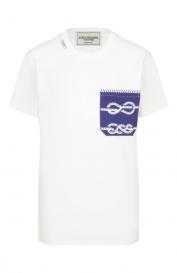Хлопковая футболка Forte Dei Marmi Couture