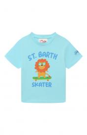 Хлопковая футболка MC2 Saint Barth