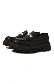 Кожаные лоферы MSGM Kids